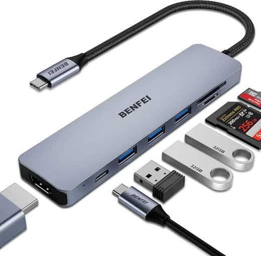 BENFEI 7 en 1 HDMI 4K/60