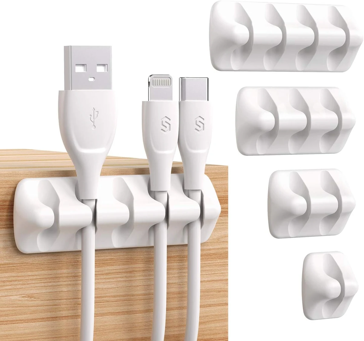 Syncwire, 5 soportes blancos