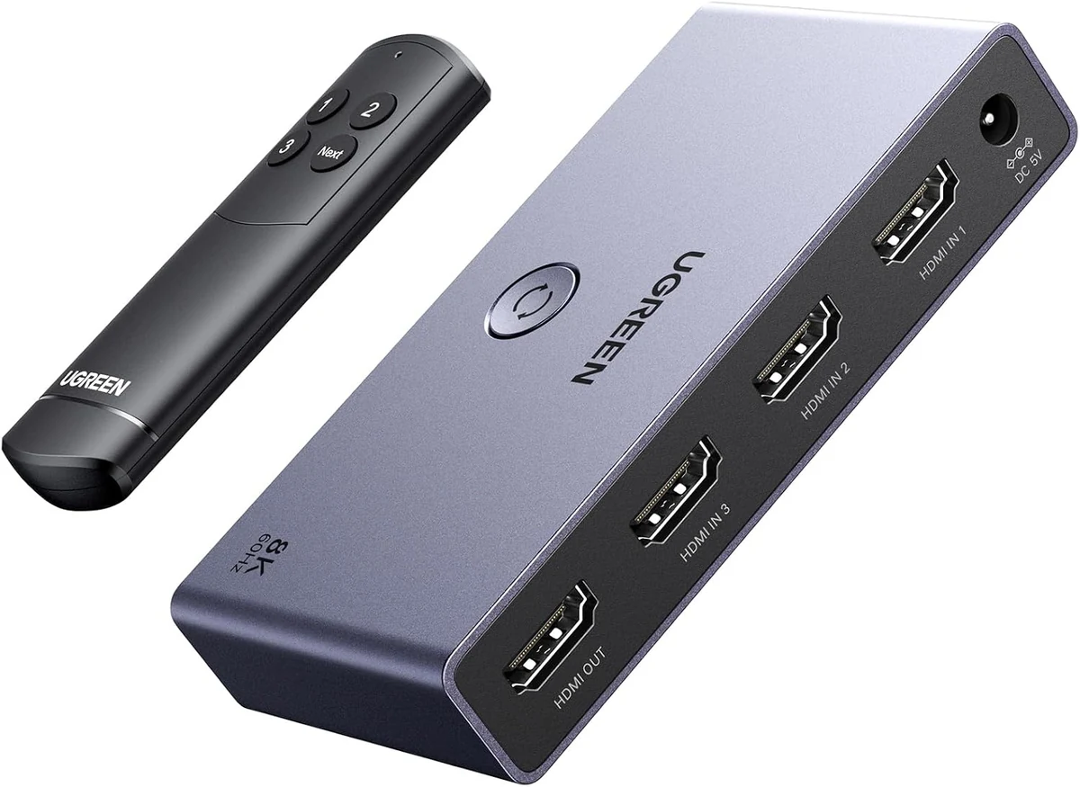 UGREEN HDMI 3 entradas